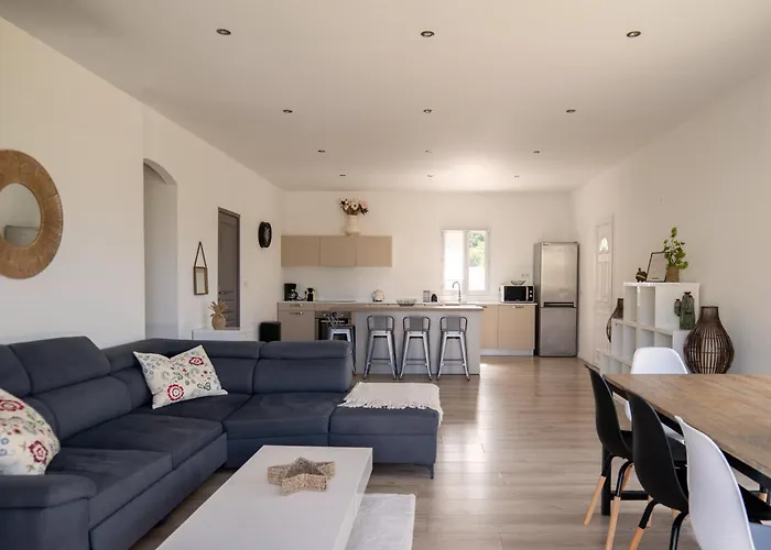 Villa De Standing Vista - Domaine Romella - Piscine - Vue De Padula Oletta