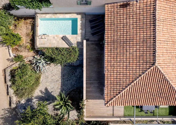 De Standing Vista - Domaine Romella - Piscine - Vue De Padula * Oletta