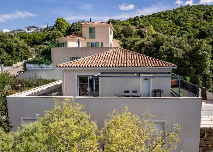 De Standing Vista - Domaine Romella - Piscine - Vue De Padula * Oletta