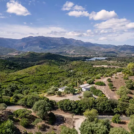 Villa De Standing Vista - Domaine Romella - Piscine - Vue De Padula Oletta (Corsica)
