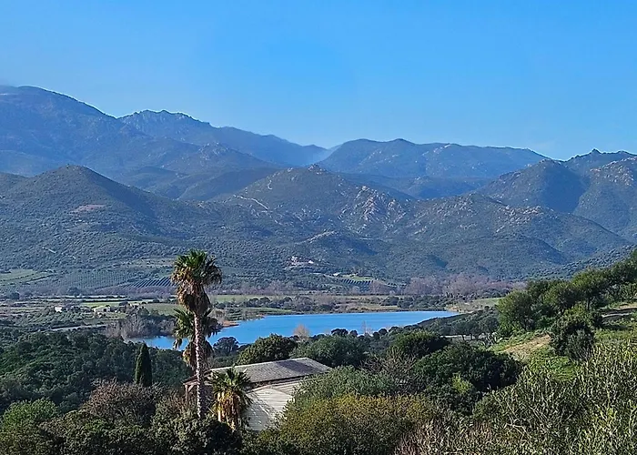 De Standing Vista - Domaine Romella - Piscine - Vue De Padula Villa Oletta (Corsica)