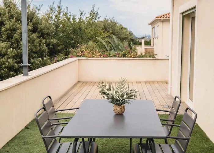 De Standing Vista - Domaine Romella - Piscine - Vue De Padula Villa Oletta (Corsica)